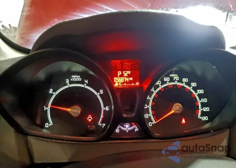 2013 Ford Fiesta Titanium z USA, uszkodzony, nr VIN 3FADP4FJ2DM217773